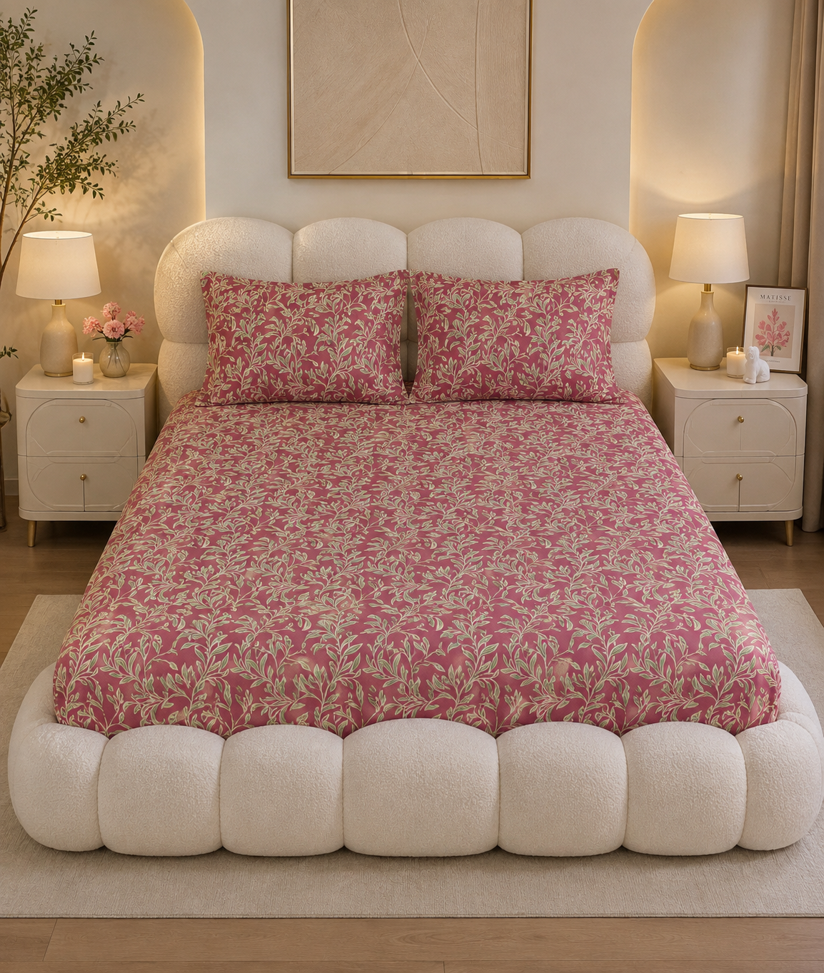 Rosewood Vine Bedsheet